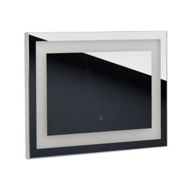 LUSTRO WISZąCE PODśWIETLANE LED NEW YORK 60X80 CM