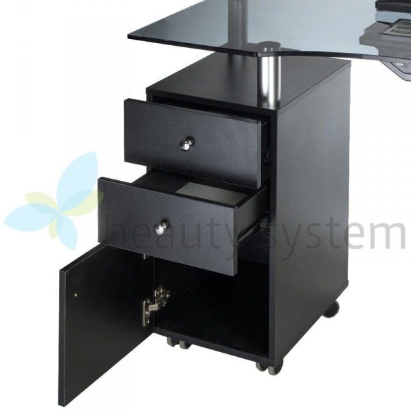 STOLIK MANICURE Z OTWOREM MONTAżOWYM BD-3453+O CZA