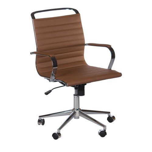 FOTEL BIUROWY CORPOCOMFORT OF-600 BRąZOWY