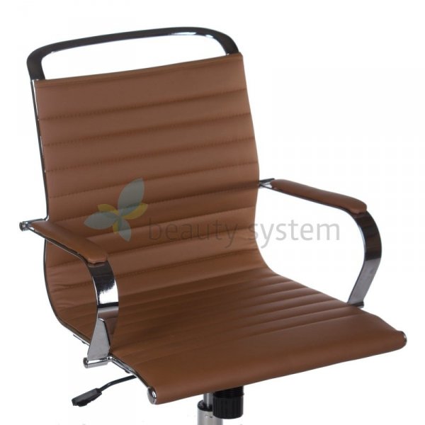 FOTEL BIUROWY CORPOCOMFORT OF-600 BRąZOWY