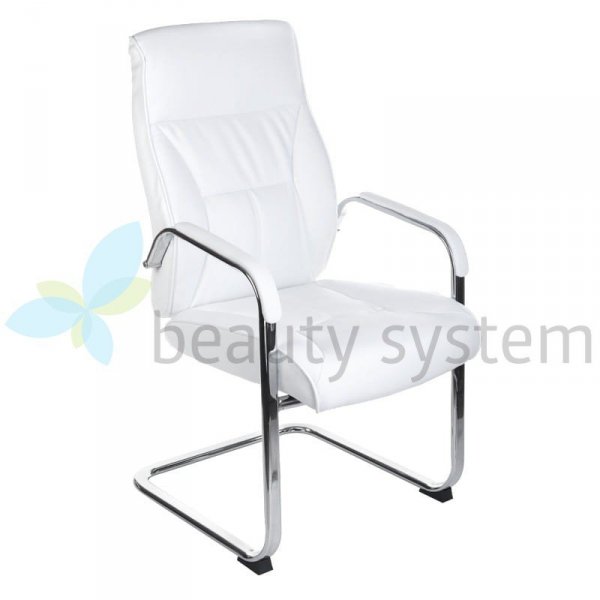 FOTEL KONFERENCYJNY CORPOCOMFORT BX-5085C BIAłY