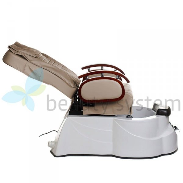 FOTEL DO PEDICURE Z MASAżEM BR-3820D LATTE