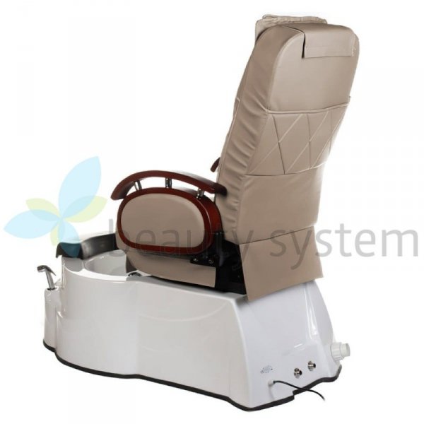 FOTEL DO PEDICURE Z MASAżEM BR-3820D LATTE