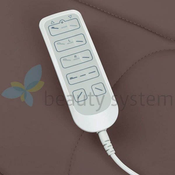 ELEKTRYCZNY FOTEL KOSMETYCZNY MAZARO BR-6672A BRąZ