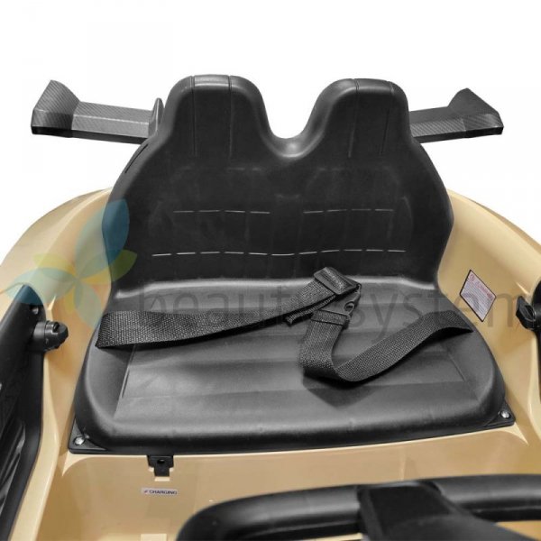 DZIECIęCY FOTEL FRYZJERSKI MERCEDES LATTE