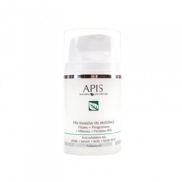 Apis mix kwasów 40 %, fitowy + pirogron. + mlekowy + ferul.50 ml