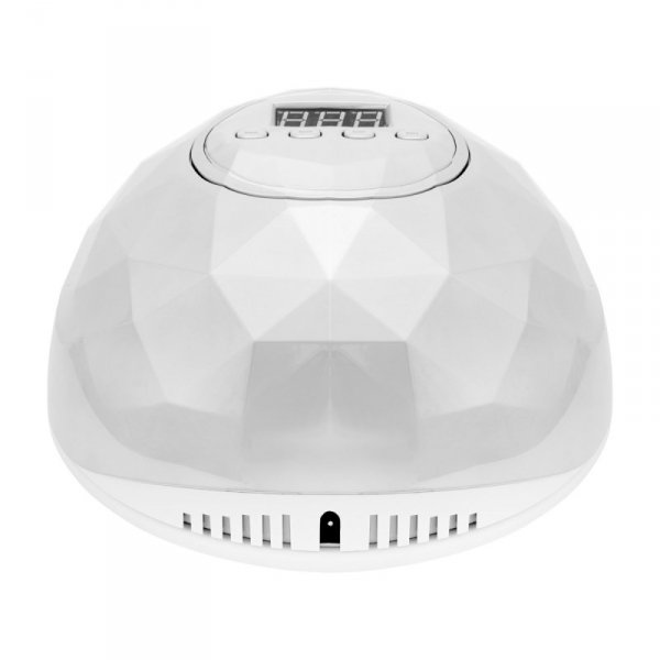 Lampa UV LED Shiny 86W biała/srebrna perła