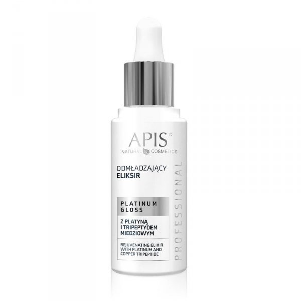 Apis platinum gloss odmładzający eliksir z platyną i tripeptydem miedziowym 30 ml