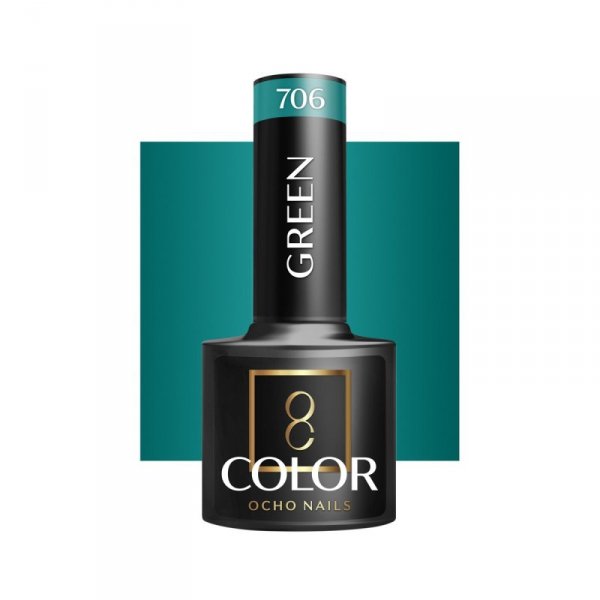 OCHO NAILS Lakier hybrydowy green 706 -5 g