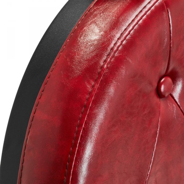 Fotel barberski Gabbiano President czerwony