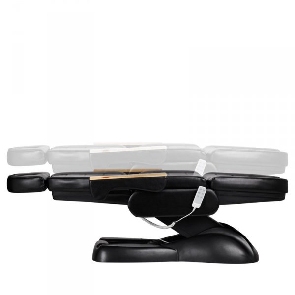 Fotel kosmetyczny elektryczny SILLON Lux 273b + taboret 304 czarny