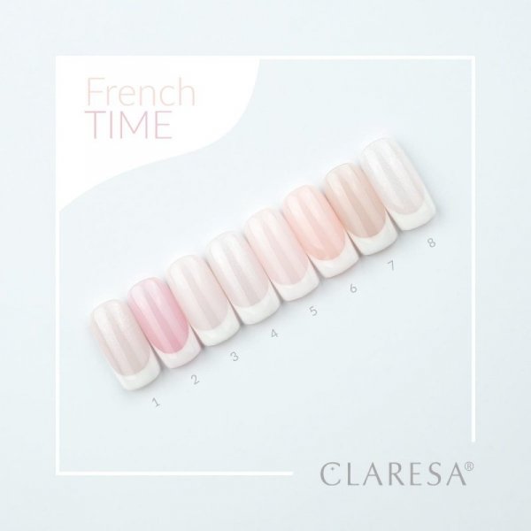 CLARESA Lakier hybrydowy French Time 2 -5g