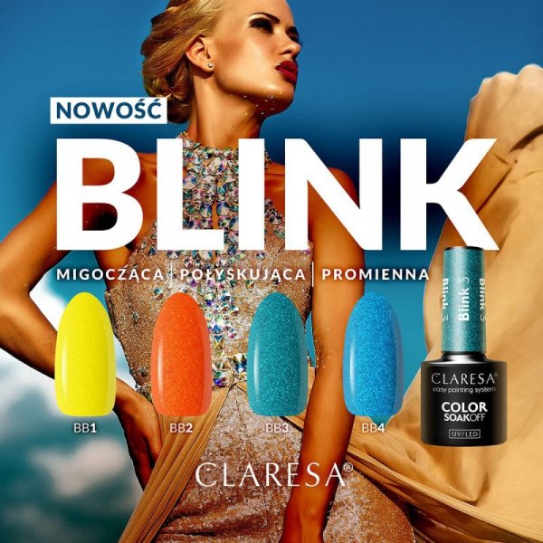 CLARESA Lakier hybrydowy Blink 2 -5g