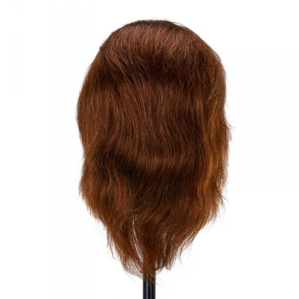 Główka treningowa fryzjerska Gabbiano WZ3 naturalne włosy, kolor 4H, długość 8&quot;