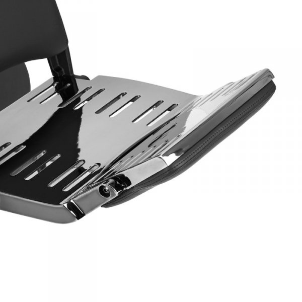 Fotel barberski elektryczny Gabbiano Duke czarny