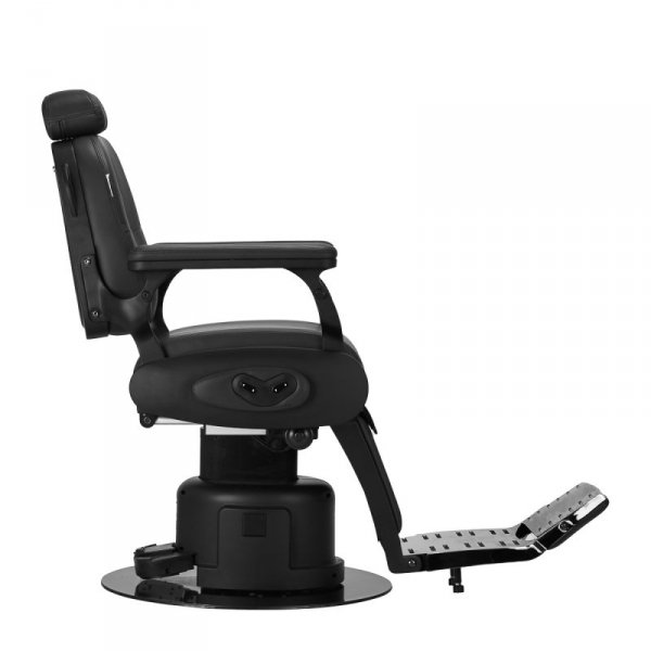 Fotel barberski elektryczny Gabbiano Duke czarny