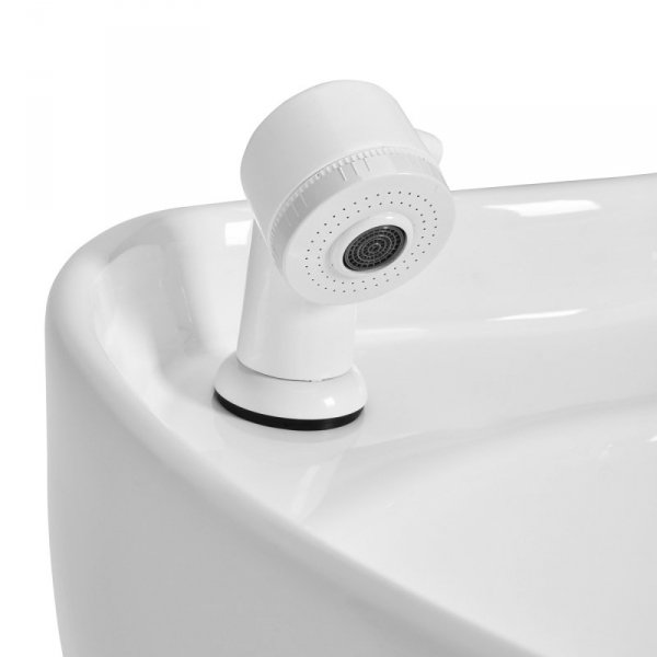 Myjnia fryzjerska Gabbiano Porto biało-beżowa