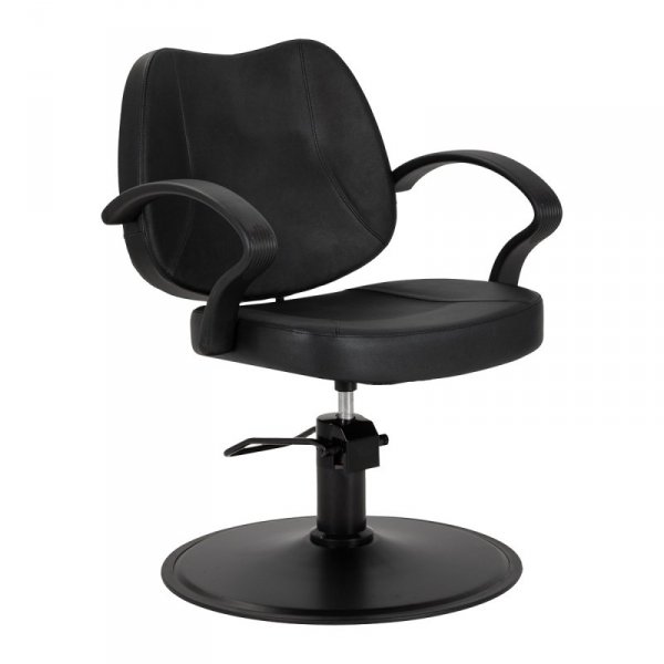Fotel fryzjerski Hair System Borneo czarny