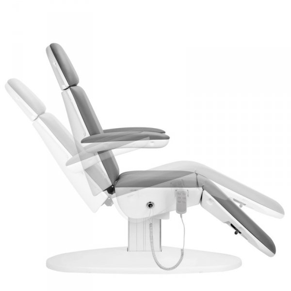 Fotel kosmetyczny elektryczny 2240K Eclipse 3 siln. szary z kołyską