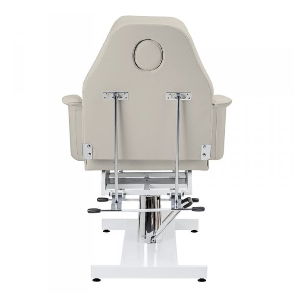 Fotel kosmetyczny hydrauliczny Sillon v2 210 beżowy