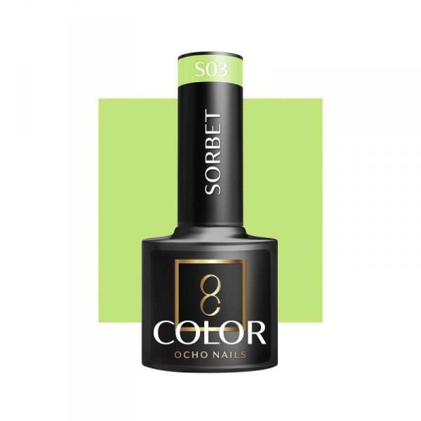 OCHO NAILS Lakier hybrydowy SORBET S03 -5g