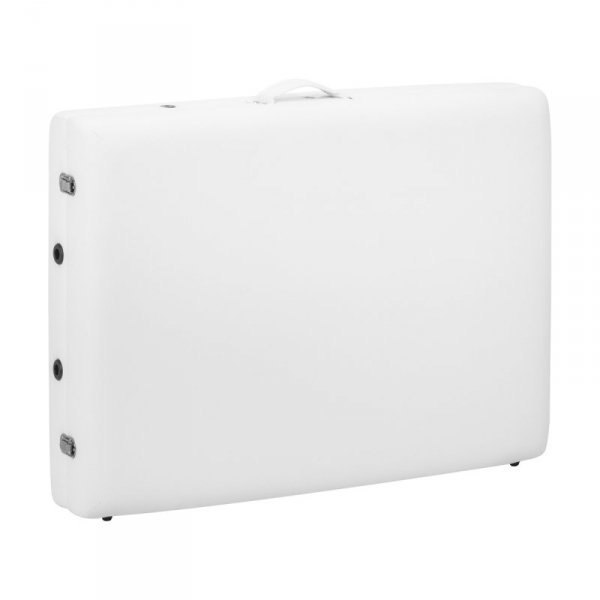 Stół składany do masażu drewniany Balance 2 segmentowy white