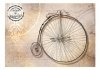 Fototapeta - Vintage bicycles - sepia