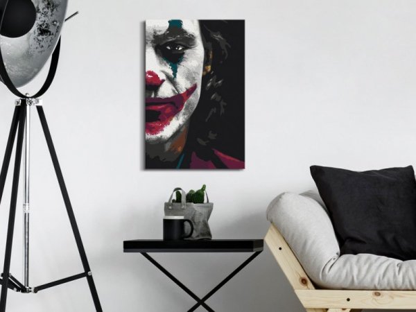 Obraz do samodzielnego malowania - Mroczny Joker