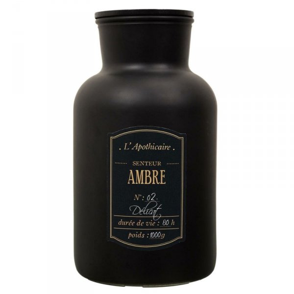 Świeca zapachowa w butelce Ambre
