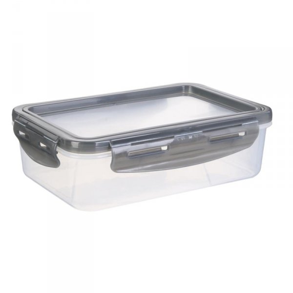 Lunch box z elastyczną pokrywą szary