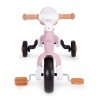 Rower rowerek biegowy z pedałami - treningowy kółka boczne 3w1 różowy ECOTOYS