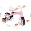 Rower rowerek biegowy z pedałami - treningowy kółka boczne 3w1 różowy ECOTOYS