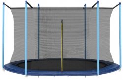 Siatka ochronna wewnętrzna na trampolinę 8 ft 6 słupków 244-250 cm