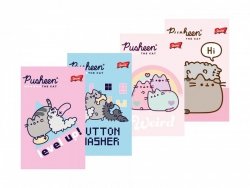 Notes notatnik A6 50 kartek kratka Kot Cat Pusheen #CZ