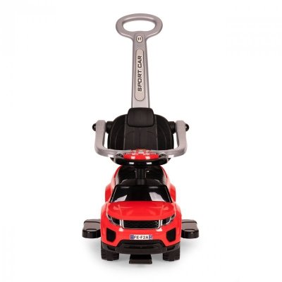 Jeździk chodzik pchacz 3w1 autko super car czerwony