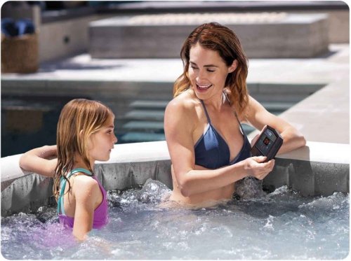 Nadmuchiwane jacuzzi hydromasaż 6 os. 216x71 cm WIFI akcesoria premium INTEX 28442