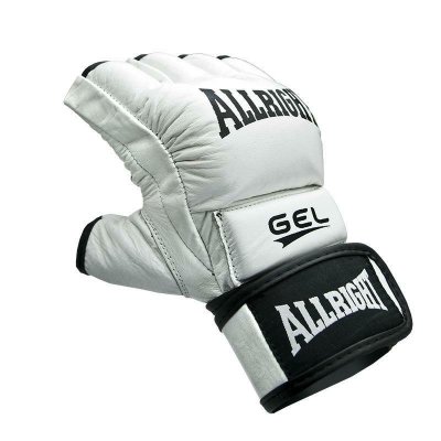 RĘKAWICE MMA PRO PU r.XL białe