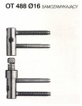 Zawias wkręcany samozamykający OTLAV OT 488 fi 16 