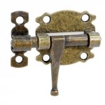 Zasuwka ogrodowa mod.484/ 60 złoto antyczne 