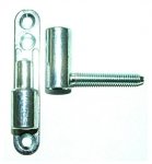 Zawias przykręcano-wkręca<br />ny do PCV OTLAV OT-P50 fi 15 plastyfikowany biały M7x40 