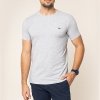 Lacoste t-shirt koszulka męska regular fit szary