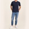 Lacoste t-shirt koszulka męska regular fit granat