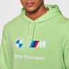 Puma BMW Motorsport bluza męska regular fit zielona 533399-15