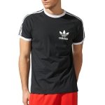 Adidas Originals t-shirt koszulka męska czarna Sport Ess Tee S18423