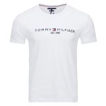 Tommy Hilfiger t-shirt koszulka męska biały MW0MW11465-118