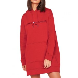 Tommy Hilfiger sukienka damska czerwony