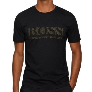 Hugo Boss t-shirt koszulka męska czarna
