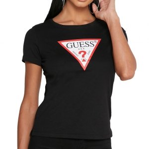 Guess t-shirt koszulka damska czarna W1RI00I3Z11-JBLK