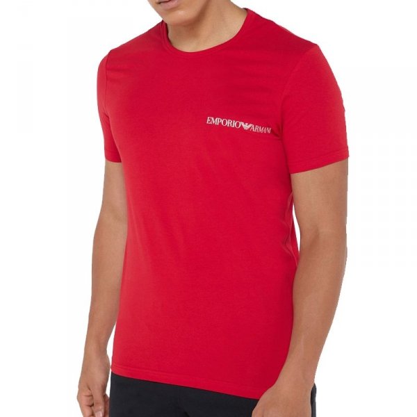 Emporio Armani t-shirt koszulka męska czerwony 111267-3F117-05720