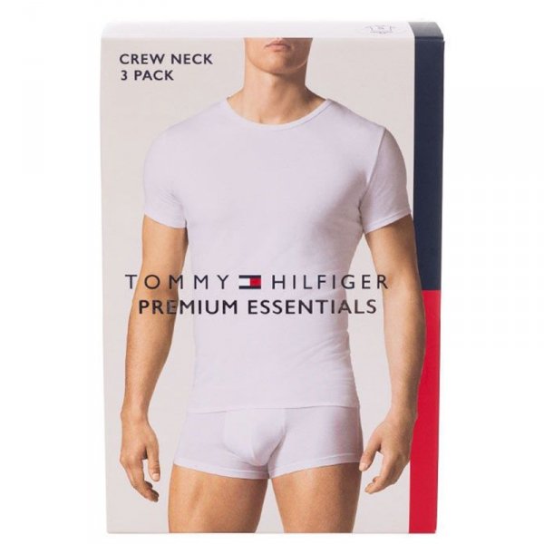 Tommy Hilfiger t-shirt koszulka 3-pack męska 2S87905187-100